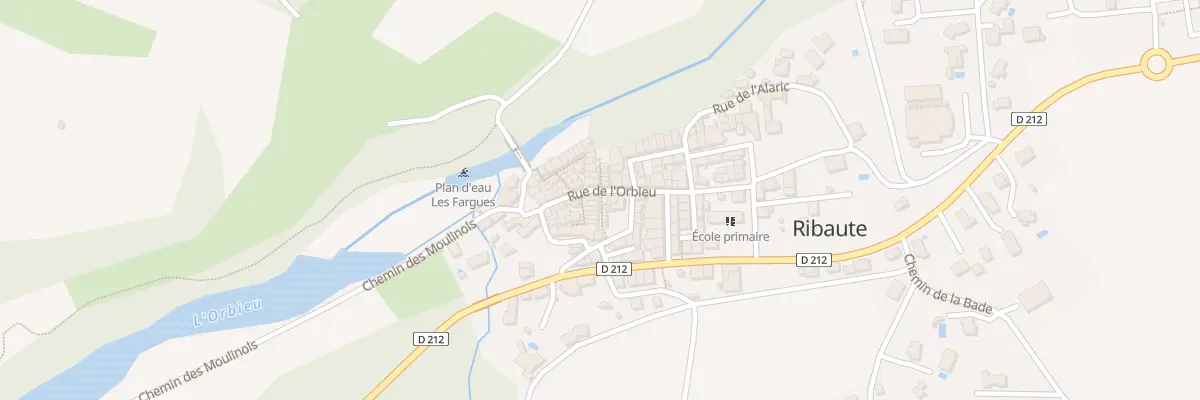 Plan du 22 Le Village à Ribaute