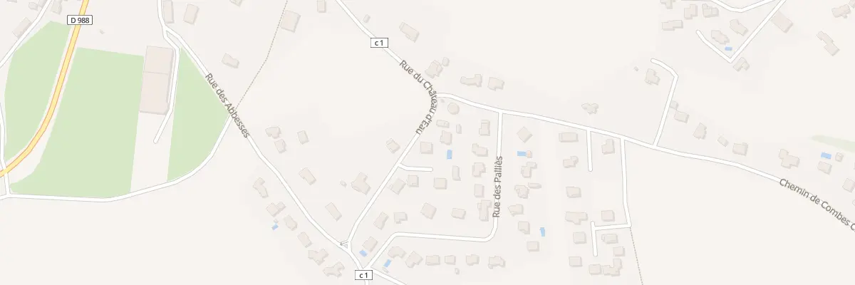 Plan du 5368 Combedarlenque à La Loubière