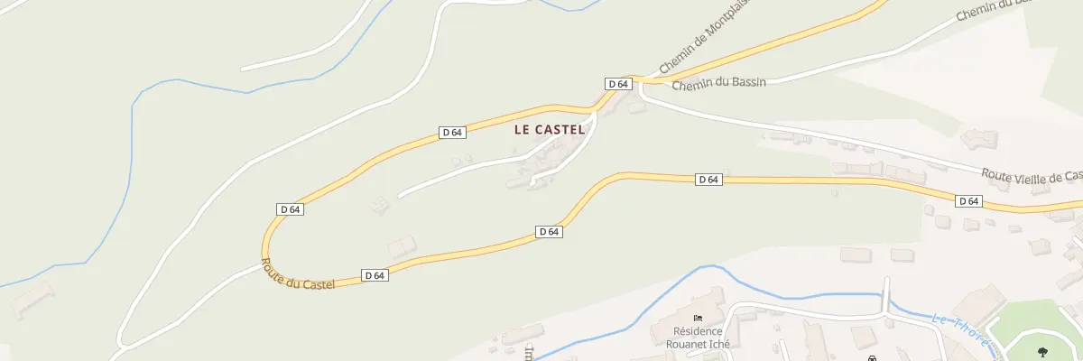 Plan du 1 Imp Raymond V à Labastide-Rouairoux