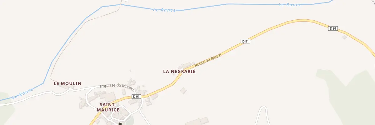 Plan du 5058 La Negrarie à Laval-Roquecezière