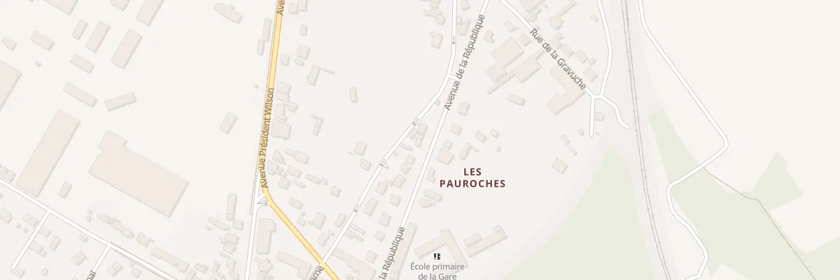 Plan du 89 Av de la République à Gien