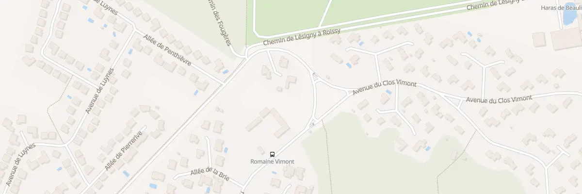 Plan du 10 Av du Clos Vimont à Lésigny