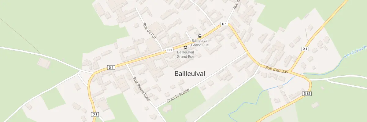 Plan du 9 Gr Grand Rue à Bailleulval
