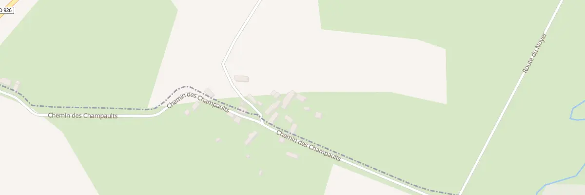 Plan du 15 Che des Champaults à Vailly-sur-Sauldre