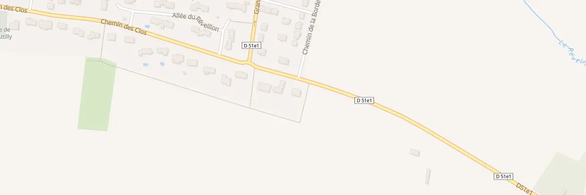 Plan du 37 Che des Clos à Férolles-Attilly
