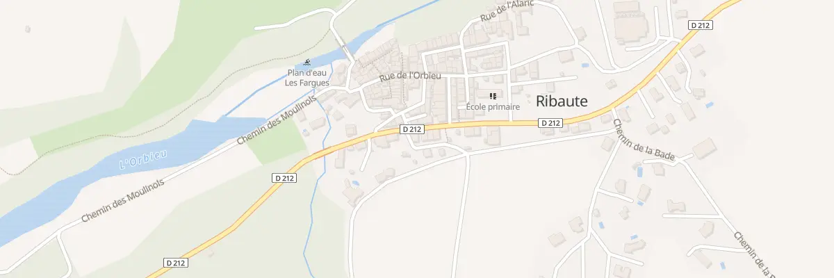 Plan du 2 Rue Jean Latissien à Ribaute
