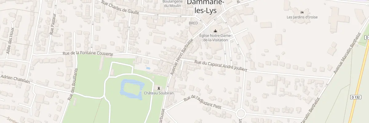 Plan du 18 Rue du Caporal Joubert à Dammarie-les-Lys