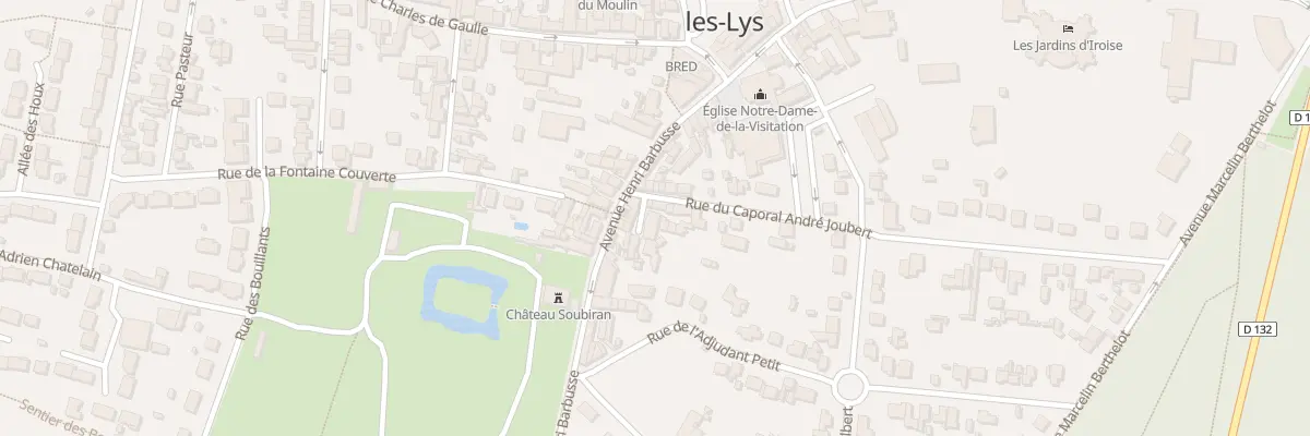 Plan du 12 Rue du Caporal Joubert à Dammarie-les-Lys