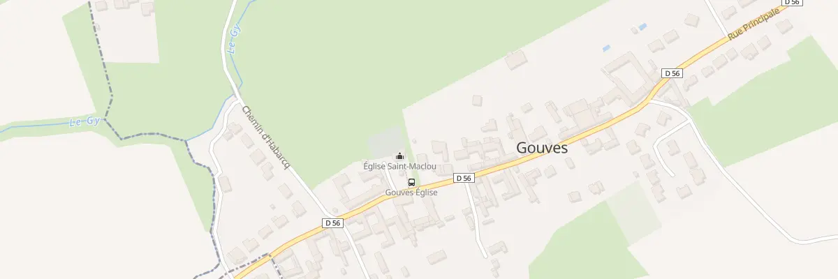 Plan du 28 Rue Principale à Gouves