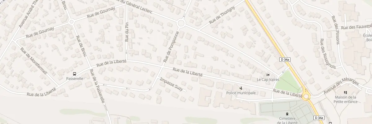 Plan du 32 Rue de la Liberté à Vaires-sur-Marne