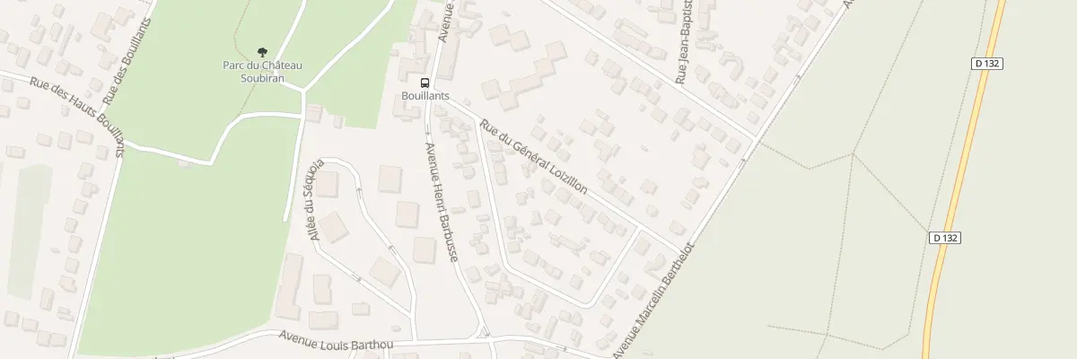 Plan du 112 Rue du Général Loizillon à Dammarie-les-Lys