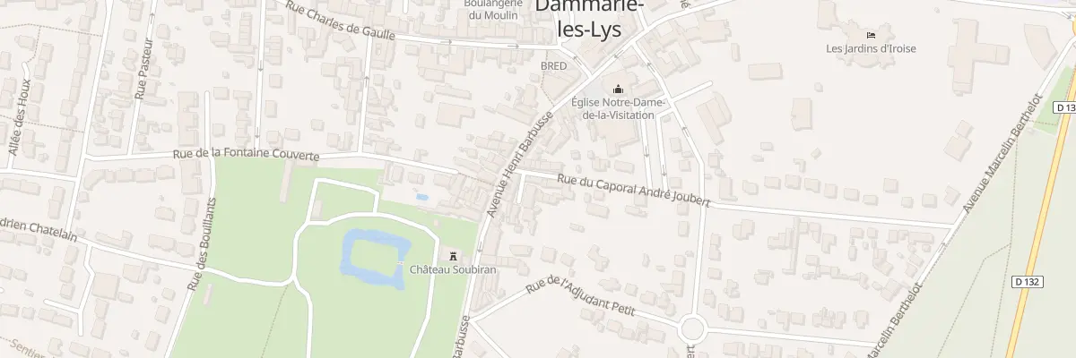 Plan du 28 Rue du Caporal Joubert à Dammarie-les-Lys