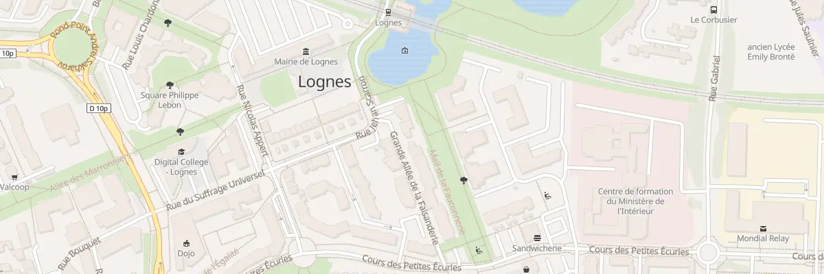 Plan du 11 All Gde All de la Faisanderie à Lognes