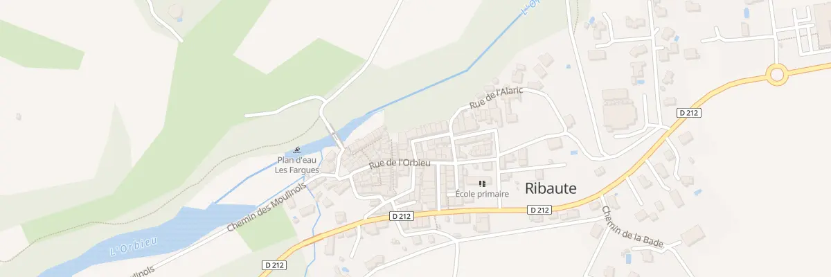 Plan du 26 Rue des Fleurs à Ribaute