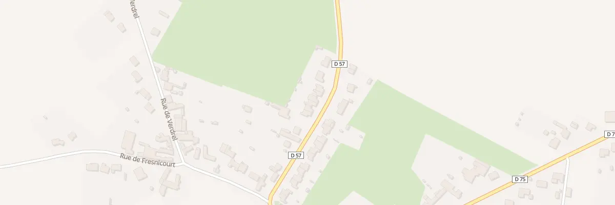 Plan du 13 Rue d’Hersin à Servins