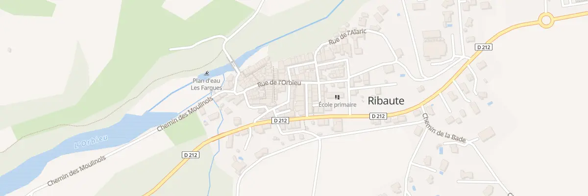 Plan du 4 Rue Emile Pouytès à Ribaute