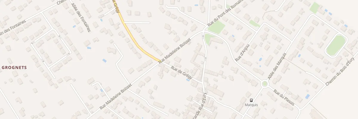 Plan du 28 Rue Madeleine Boisset à Évry-Grégy-sur-Yerre