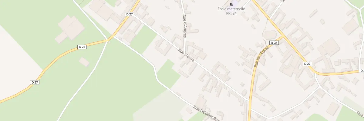 Plan du 5 Rue Neuve à Hébuterne