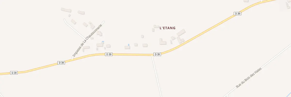 Plan du 6226 L’Etang à Oussoy-en-Gâtinais