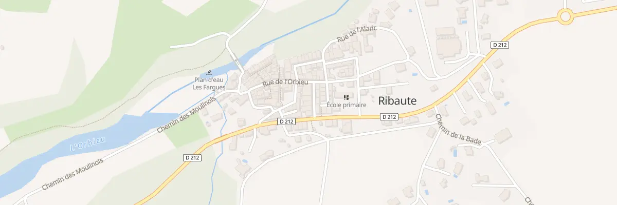Plan du 5 Rue de l’Abeille à Ribaute