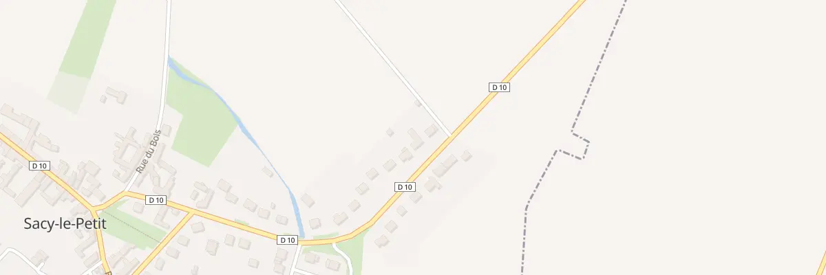 Plan du 31 Rue de la Motte à Sacy-le-Petit