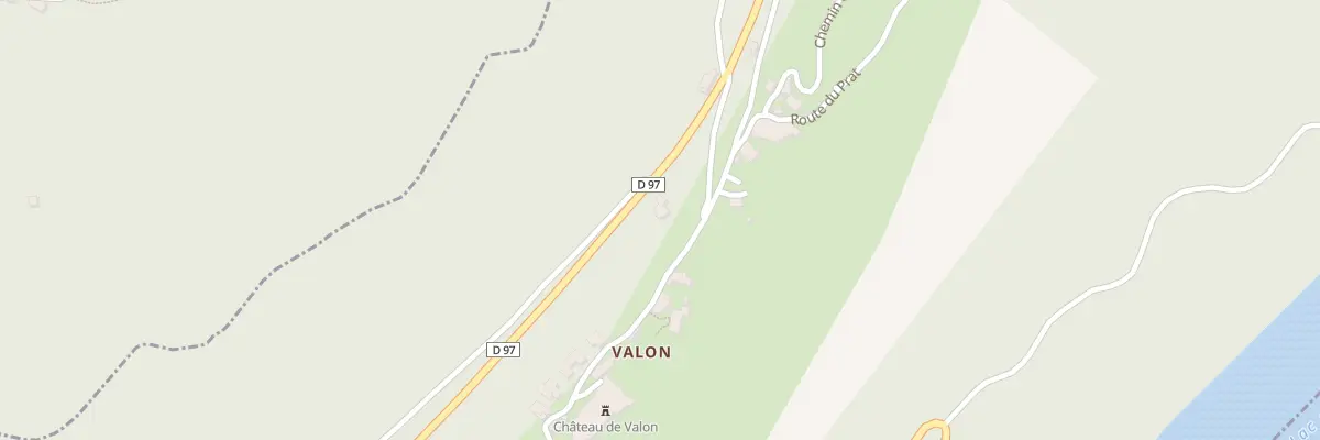 Plan du 5209 Valon à Lacroix-Barrez