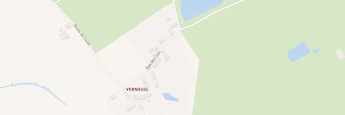 Plan du 5008 Village de Verneuil à Braize