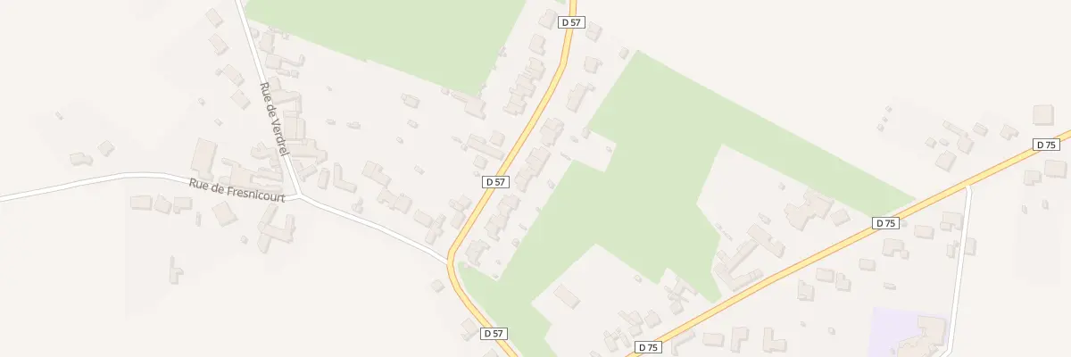 Plan du 16 Rue d’Hersin à Servins