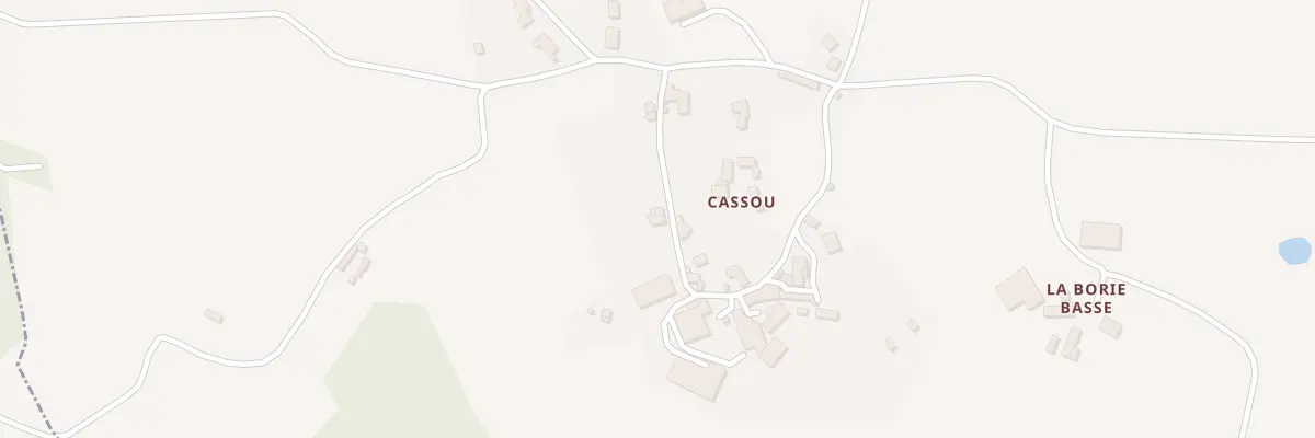 Plan du 5218 Cassou à Saint-Amans-des-Cots