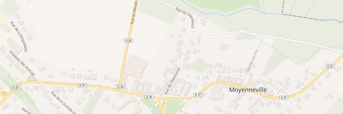 Plan du 143 Rue de l’Abreuvoir à Moyenneville