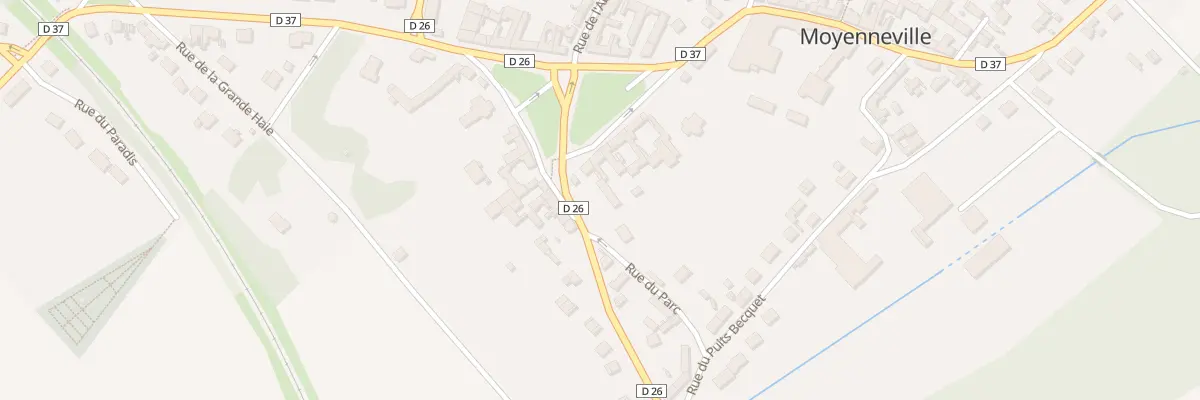Plan du 7 Rue des Cordeliers à Moyenneville