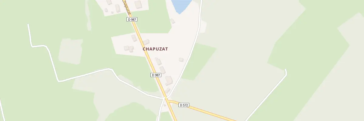 Plan du 5063 Chapuzat à Combrailles