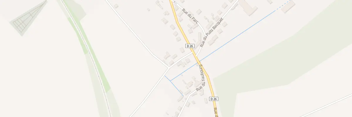 Plan du 2 Imp du Pré Villette à Moyenneville