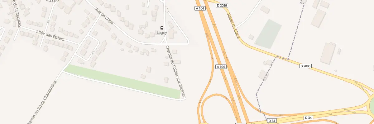 Plan du 28 Rue de Claye au Pin