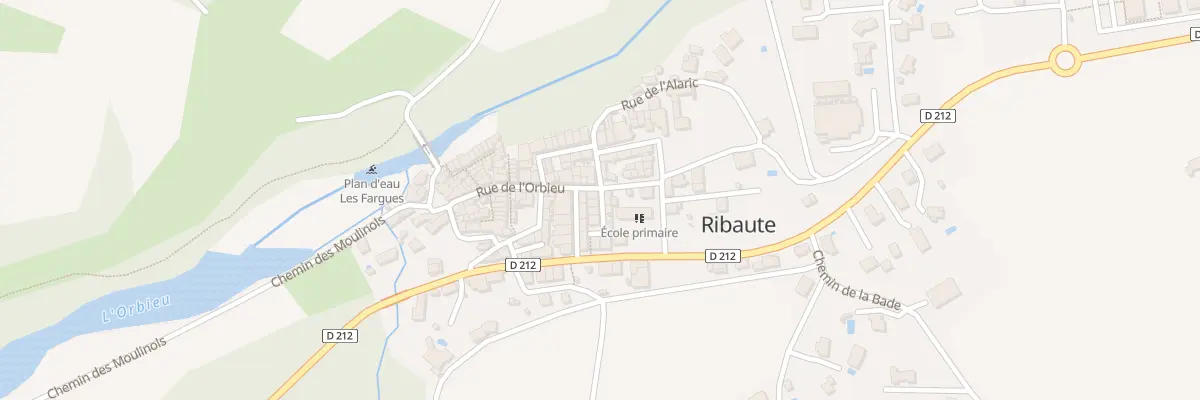 Plan du 101 Le Village à Ribaute