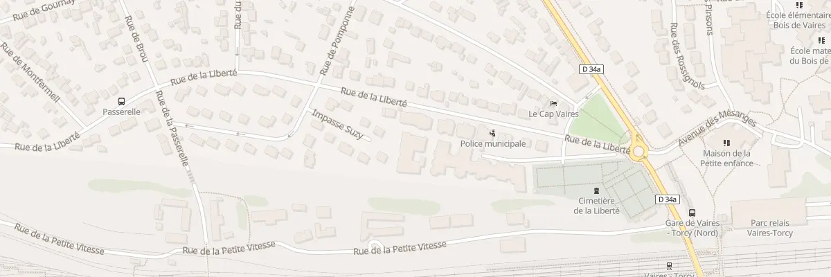 Plan du 15 Rue de la Liberté à Vaires-sur-Marne