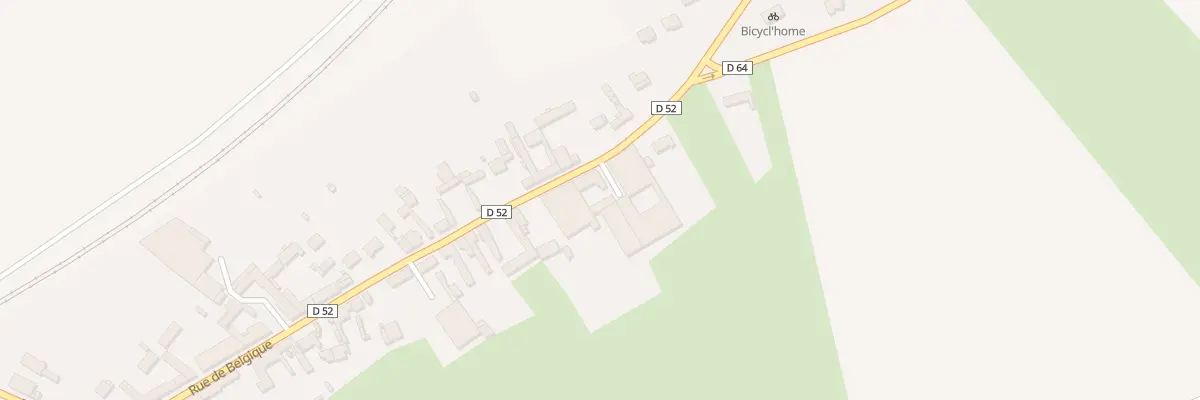 Plan du 40 Rue de Belgique à Dernancourt