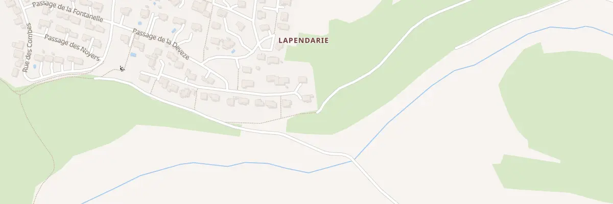 Plan du 26 Rue de la Pendarie à Sainte-Radegonde
