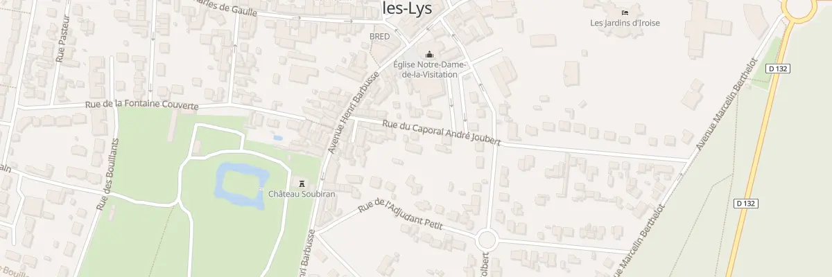 Plan du 86 Rue du Caporal Joubert à Dammarie-les-Lys