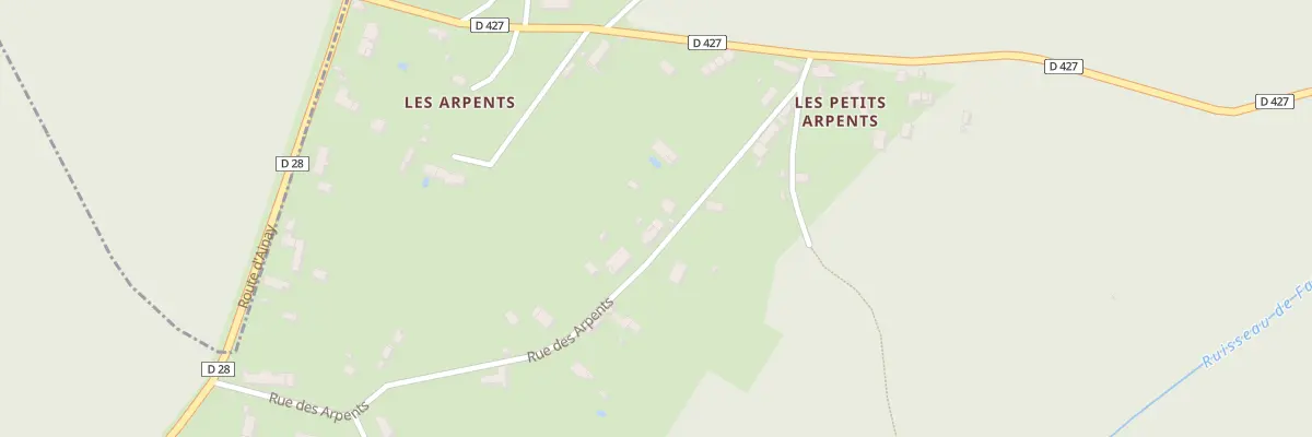 Plan du 174 Rue des Arpents à Meaulne-Vitray