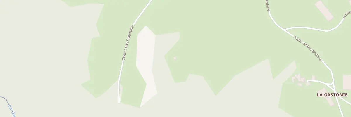 Plan de La Gastonie à Campouriez