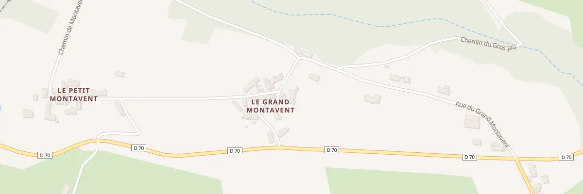 Plan du 5024 Le Grand Montavent à Haut-Bocage
