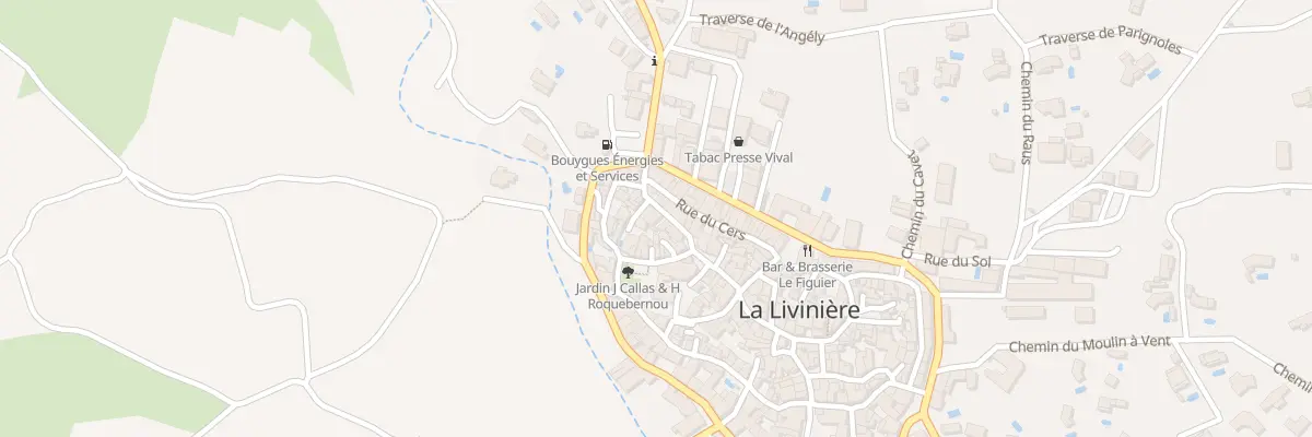 Plan du 5 Rue des Aires Hautes à La Livinière