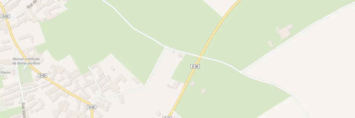 Plan du 5200 Rue du Calluy à Berles-au-Bois