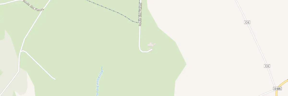Plan du 5203 Les Places à Florentin-la-Capelle