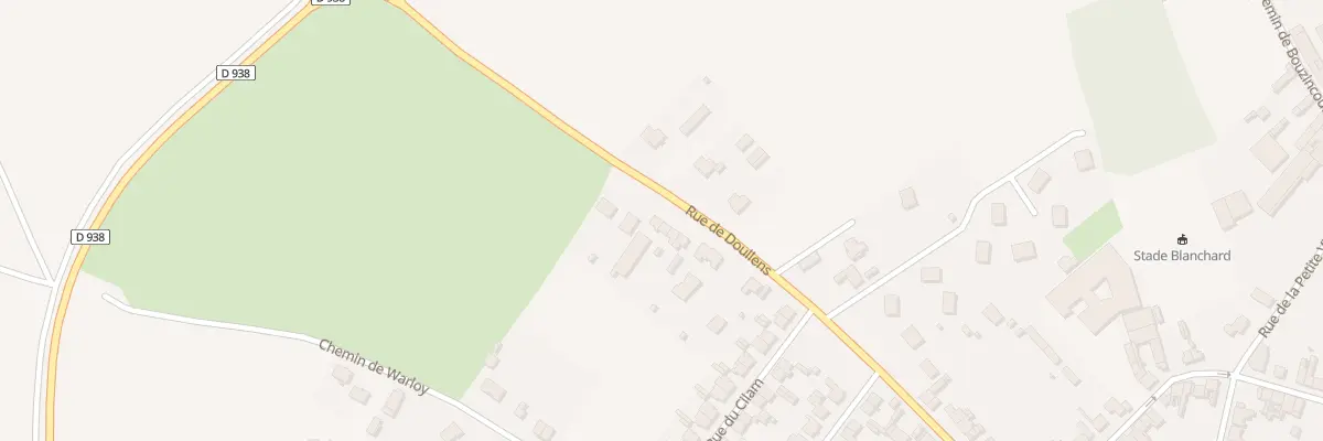 Plan du 79B Rue de Doullens à Albert