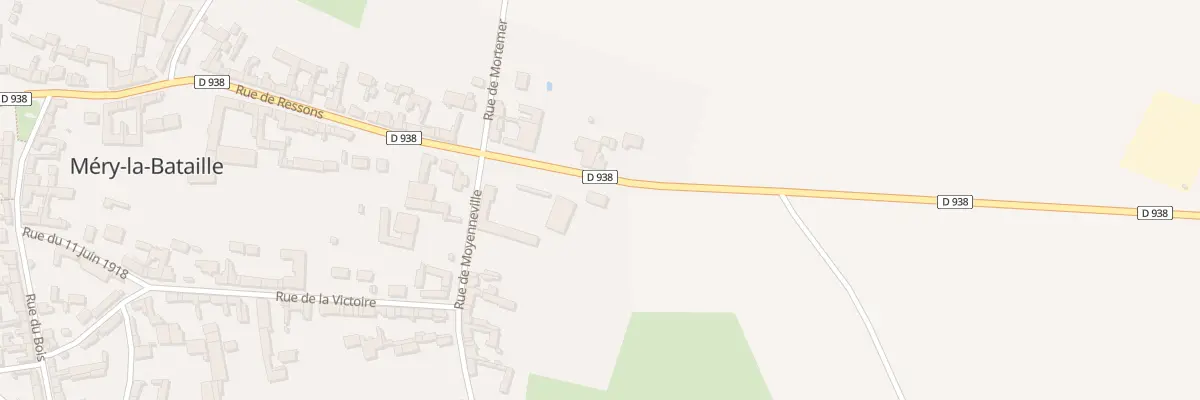 Plan du 27 Rue de Ressons à Méry-la-Bataille
