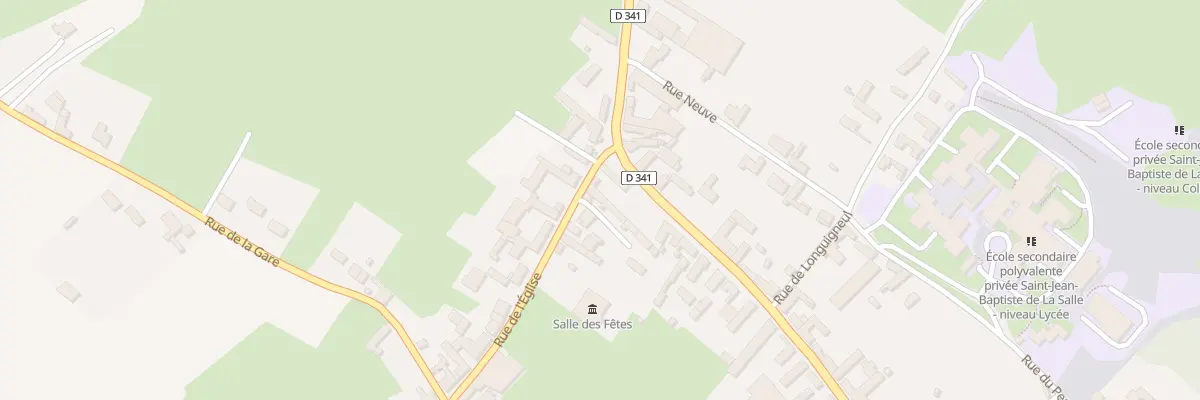 Plan du 3 Rue de l’Eglise à Camblain-l’Abbé