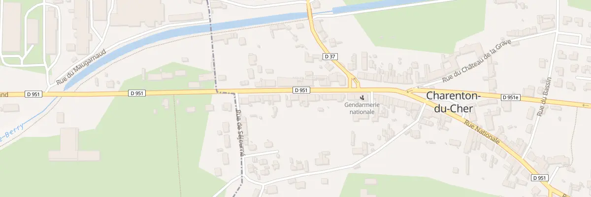 Plan du 16 Rue Nationale à Charenton-du-Cher