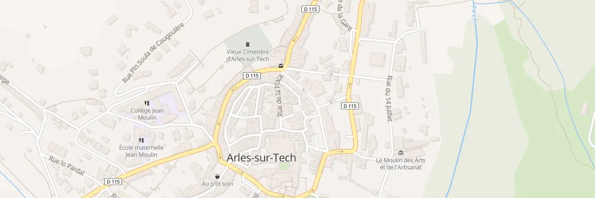 Plan du 14 Cae Del Comte Arnald à Arles-sur-Tech